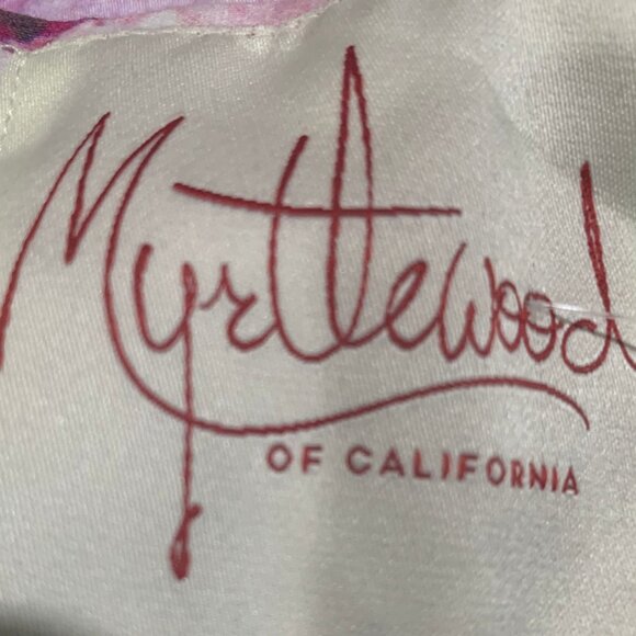 MYRTLEWOOD OF CALIFORNIA MIDI FLORAL PRINT DRESSES SIZE XL - Picture 8 of 8